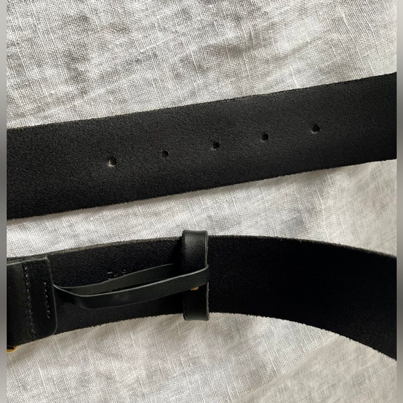 GUCCI feline head, leather belt, size 34, womens - Picture 5 of 7